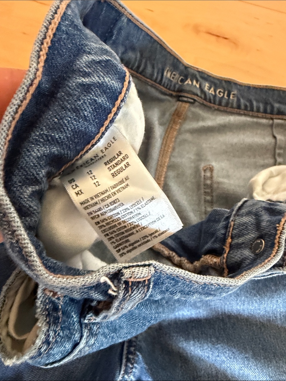 American Eagle Stovepipe Jeans - Picture 3 of 4